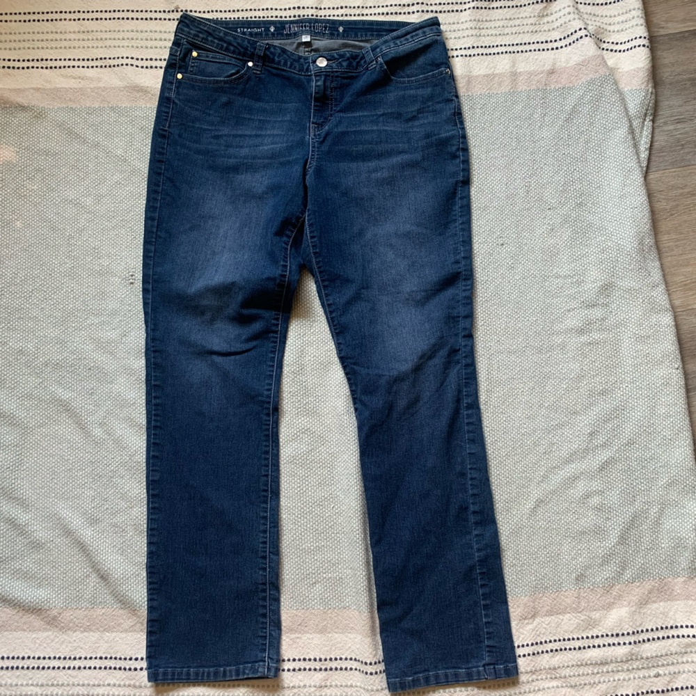 Jennifer Lopez Dark Blue Women Jeans